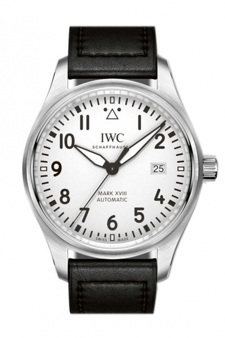 IWC Pilot's Mark XVIII Automatic Silver Dial 40mm Men's Watch IW327002