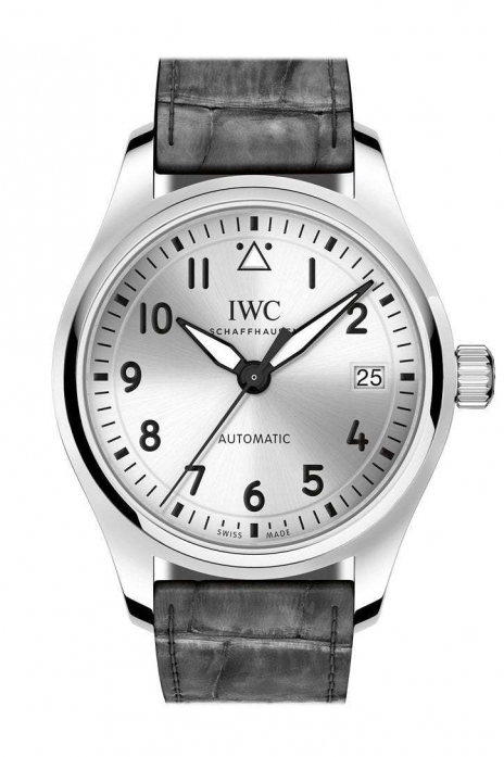 IWC Pilot Silver Dial Automatic 36mm Men's Watch IW324007