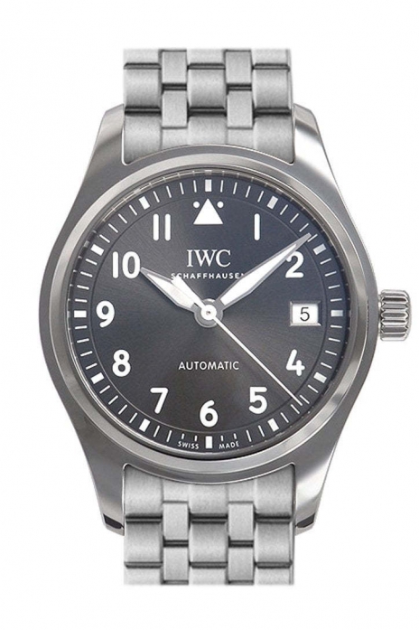 IWC Pilot Automatic Slate Grey Dial 36mm Watch IW324002