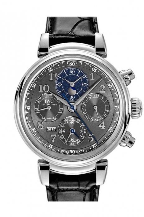 IWC Da Vinci Slate Dial Automatic Perpetual Calendar 43mm Men's Watch IW392103