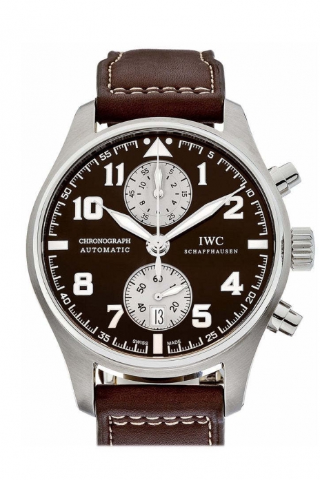 IWC Pilots Antoine De Saint Exupery Chronograph Automatic 43mm Men's Watch IW387806