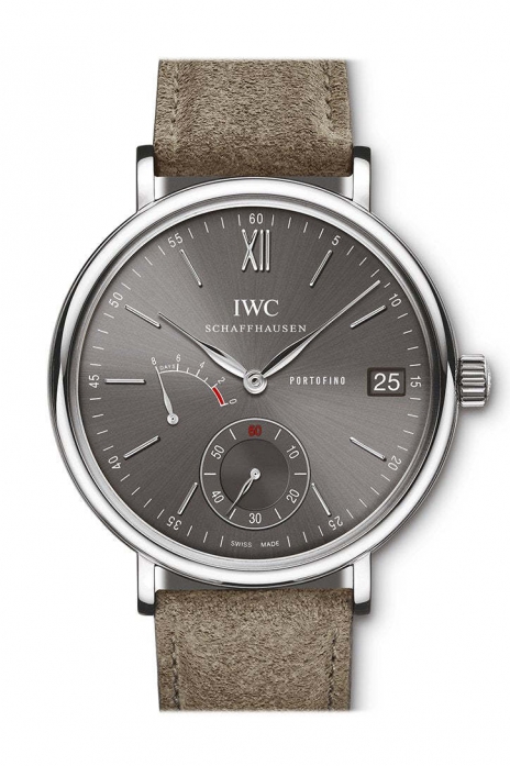 IWC Portofino Hand-Wound Eight Days in Steel Grey Dial IW510115