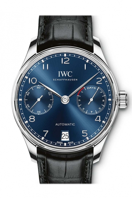 IWC Portugieser Automatic Blue Dial Men's Watch IW500710