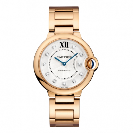 Cartier Ballon Bleu 36mm 18K Rose Gold Lady’s Watch, WE902026