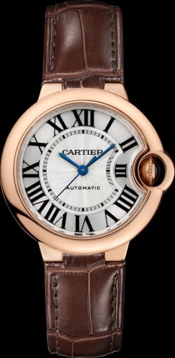 Cartier Ballon Bleu 33 mm 18K Rose Gold Lady’s Watch, W6920069