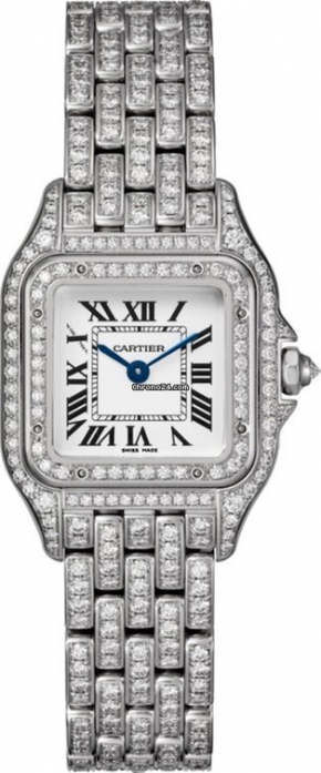 Cartier Panthère 18K White Gold & Diamonds Ladies Watch, HPI01129