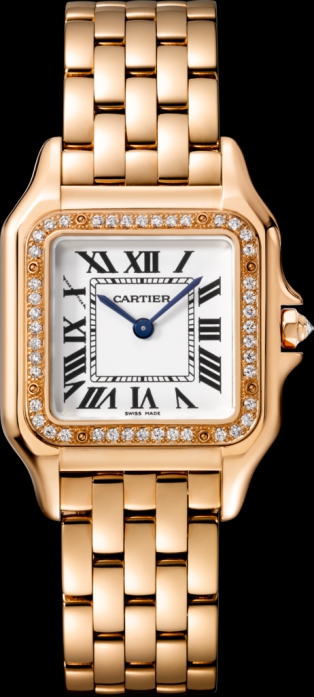 Cartier Panthère 18K Pink Gold & Diamonds Ladies Watch, WJPN0009