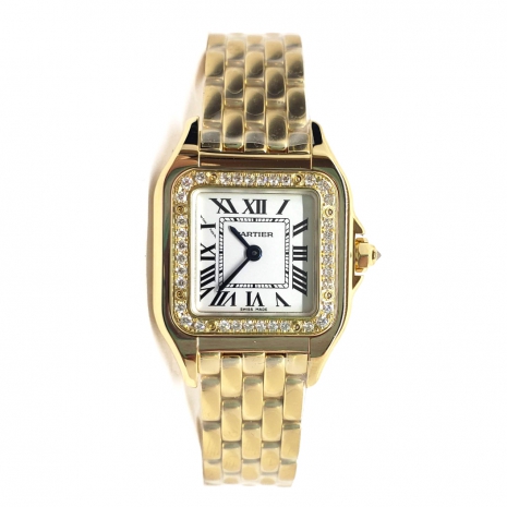 Cartier Panthère 18K Yellow Gold & Diamonds Ladies Watch, WJPN0015