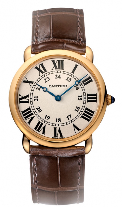 Cartier Ronde Louis 18K Pink Gold Watch, W6800251