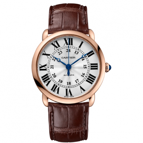 Cartier Ronde Louis 18K Pink Gold Watch, WGRN0006