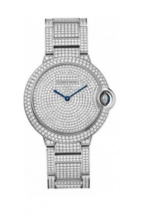 Cartier Ballon Bleu 36mm White Gold & Diamond Lady’s Watch, HPI00581