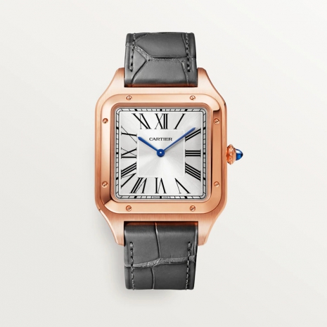 Cartier Santos 18K Rose Gold Men’s Watch, WGSA0032