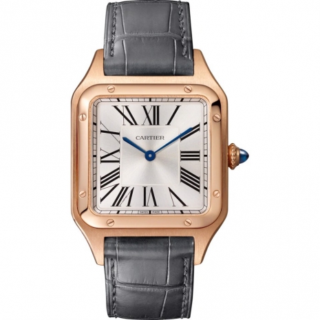 Cartier Santos 18K Rose Gold Unisex Watch, WGSA0021