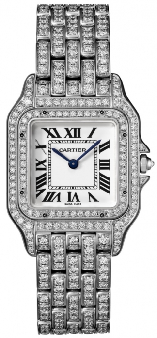 Cartier Panthère 18K White Gold & Diamonds Ladies Watch, HPI01130