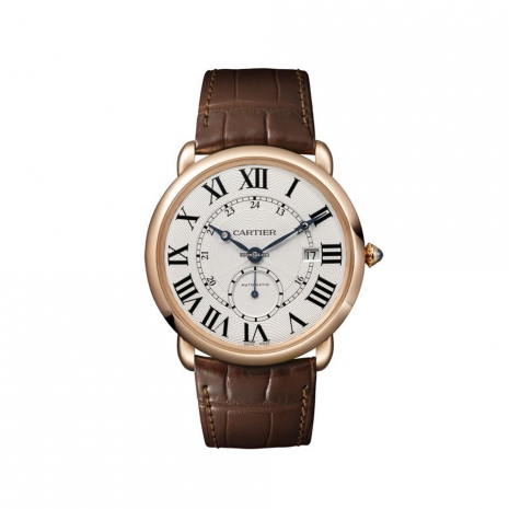 Cartier Ronde Louis 18K Pink Gold Men’s Watch, W6801005