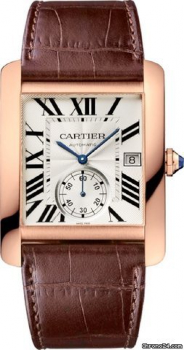 Cartier Tank MC 18K Pink Gold Men’s Watch, W5330001