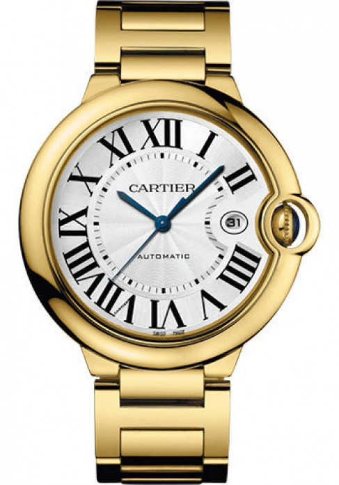 Cartier Ballon Bleu 18K Yellow Gold Men’s Watch, WGBB0023