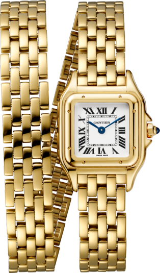 Cartier Panthère 18K Yellow Gold Ladies Watch, WGPN0013