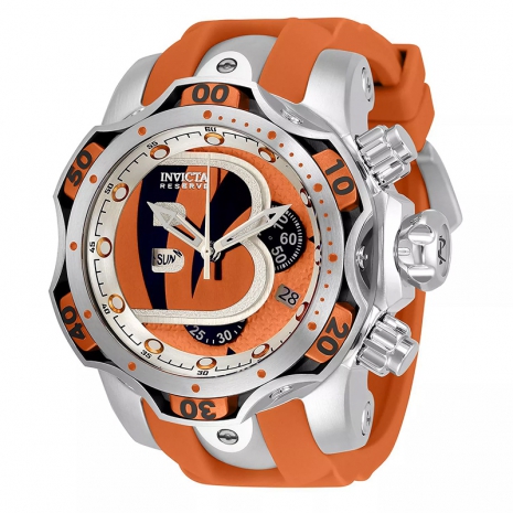 Cincinnati Bengals Swiss Quartz Chronograph Watch