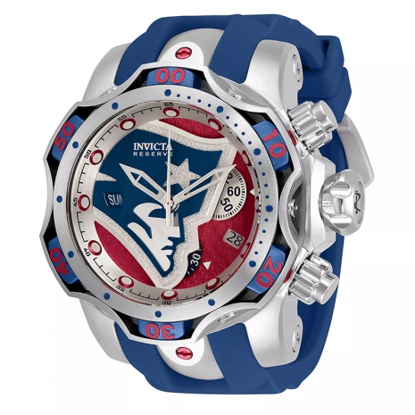 New England Patriots Swiss Quartz Chronograph Watch