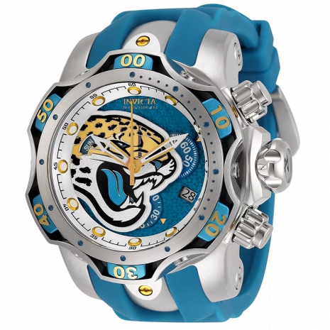 Jacksonville Jaguars Swiss Quartz Chronograph Watch