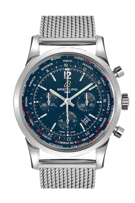 Breitling Transocean Unitime Men's Watch AB0510U9 C879