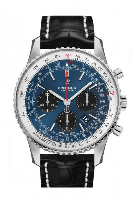 BREITLING Navitimer 1 Chronograph Automatic Chronometer Blue Dial Men's Watch AB0121211 C1P1