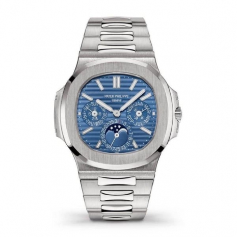 Patek Philippe Nautilus White Gold 5740-1G-001 with Blue Sunburst dial