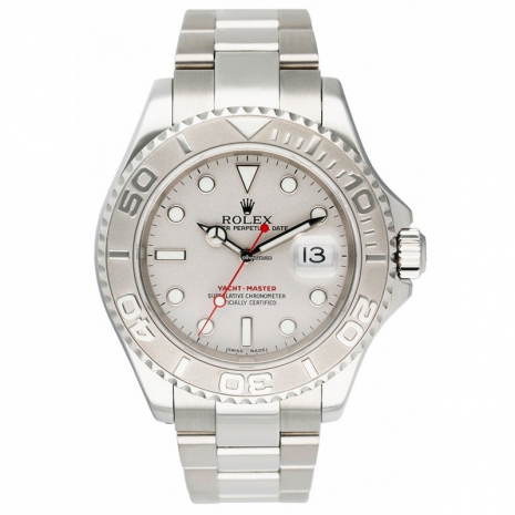 Yacht Master 1 Pure Silver ( Black & White Dial ) Stainless Steel 40mm