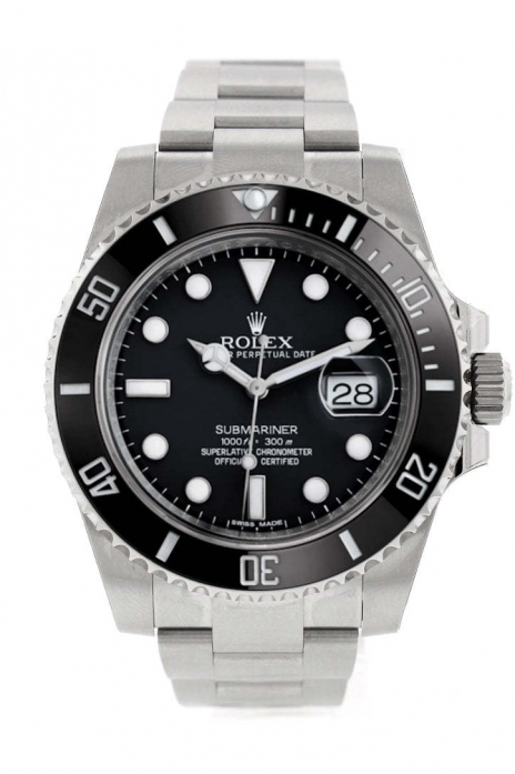 Submariner Date 40 Black Dial Mens watch 116610LN 116610