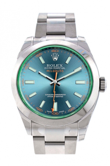 Milgauss Blue Dial Stainless Steel Men's Watch 116400GV