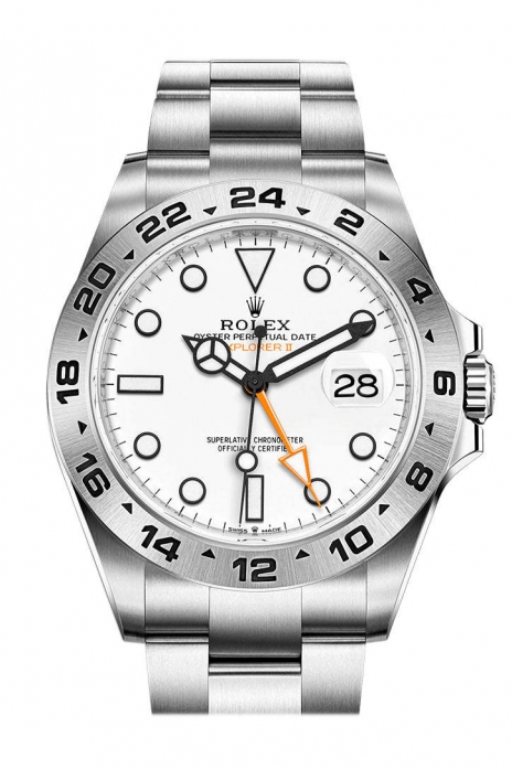 Explorer II 42 White Dial Stainless Steel Men's Watch 226570