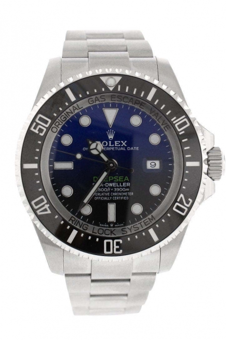 Sea Dweller Deepsea 44 Deep Blue Dial Stainless Steel Men's Watch 116660